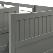 Sami Twin Over Twin Step Bunk with Right HB in Grey