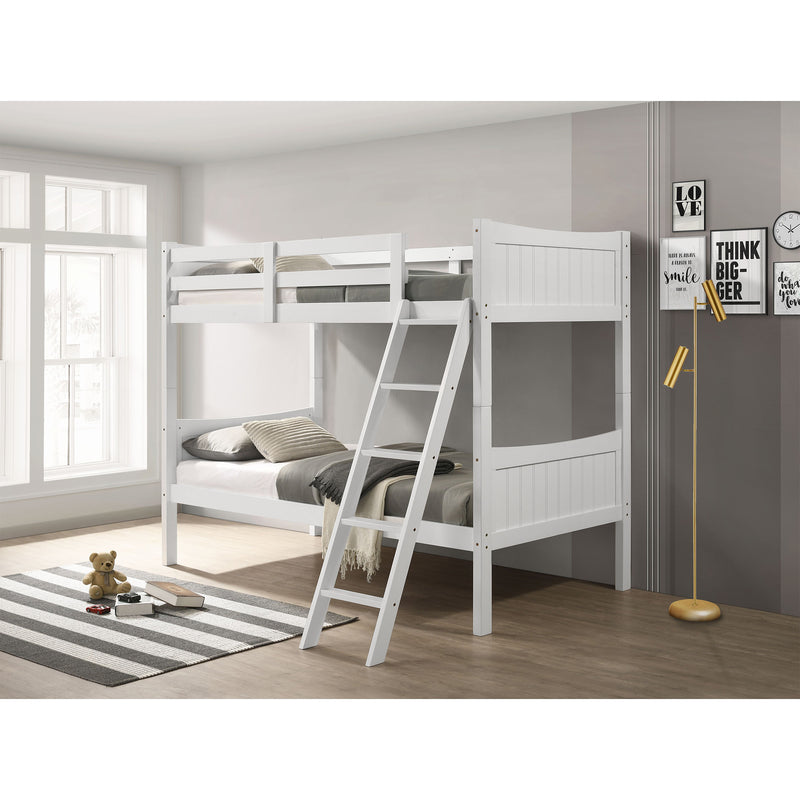 Sami Twin Over Twin Bunk White