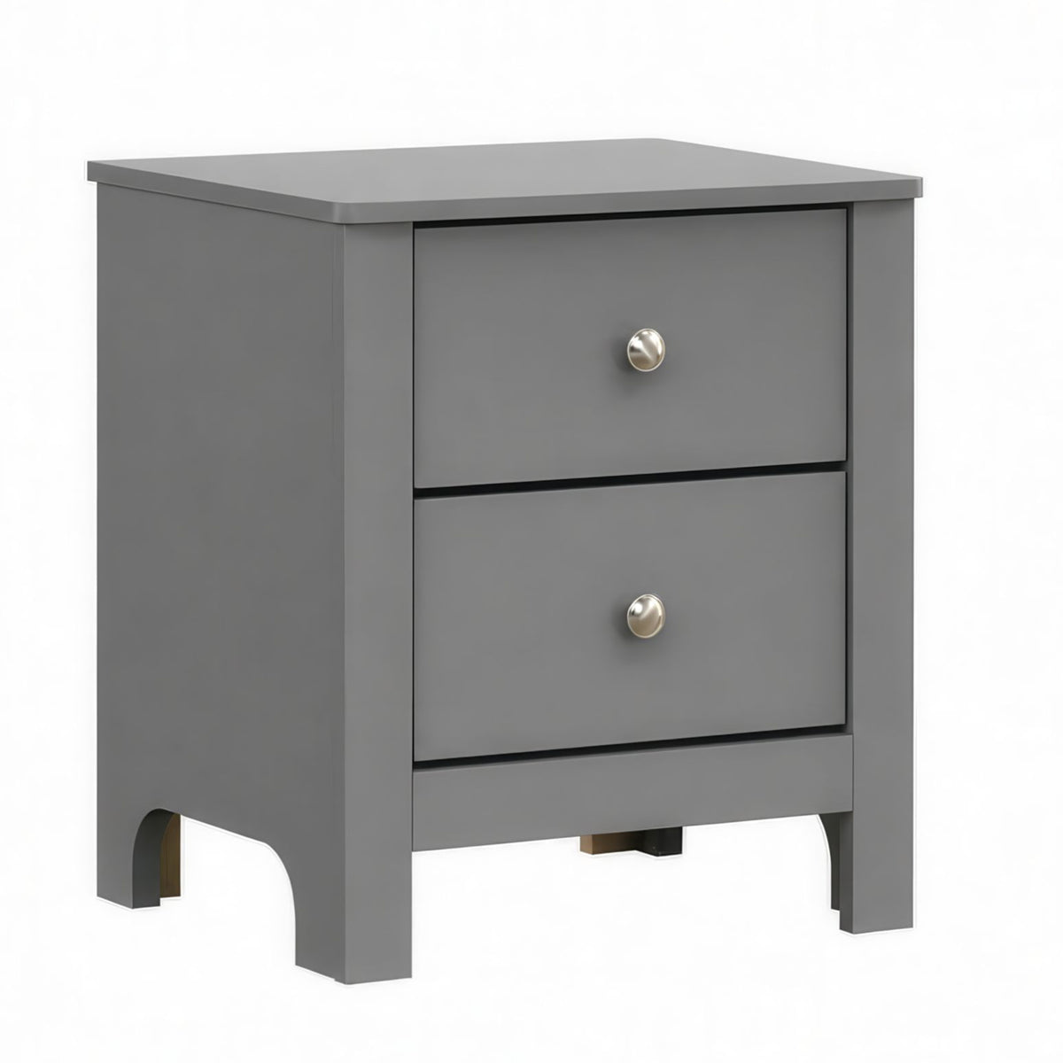 Sami Youth Twin Panel 3PC Bedroom Set in Grey