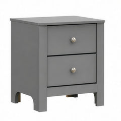 Sami Youth Twin Panel 3PC Bedroom Set in Grey