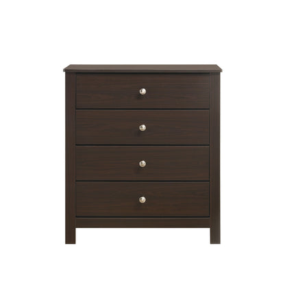 Sami Youth 4-Drawer Chest in Espresso