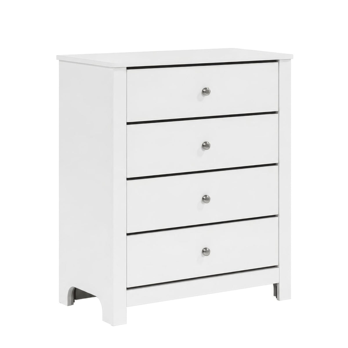 Sami Youth 4-Drawer Chest in White