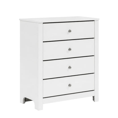 Sami Youth Full Panel 5PC Bedroom Set in White