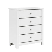 Sami Youth Twin Panel 3PC Bedroom Set in White