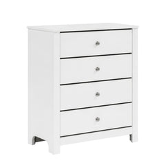 Sami Youth Twin Panel 5PC Bedroom Set in White