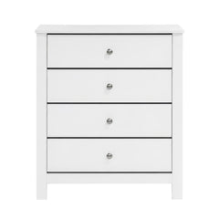 Sami Youth 4-Drawer Chest in White