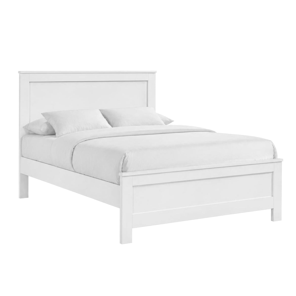 Sami Youth Full Panel 5PC Bedroom Set in White