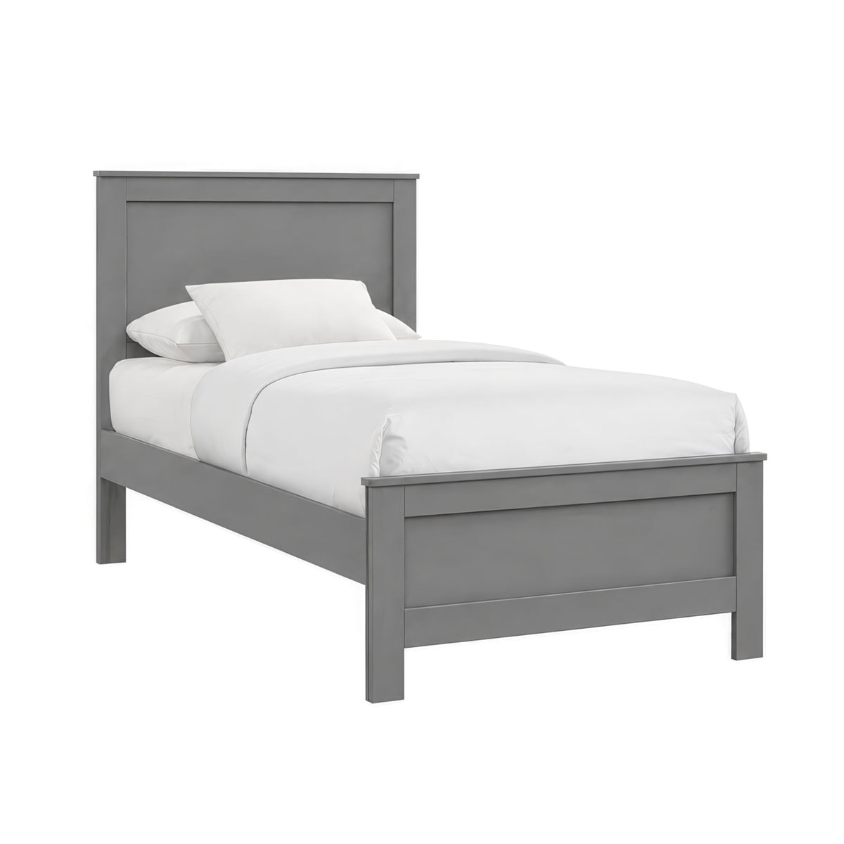 Sami Youth Twin Panel 3PC Bedroom Set in Grey