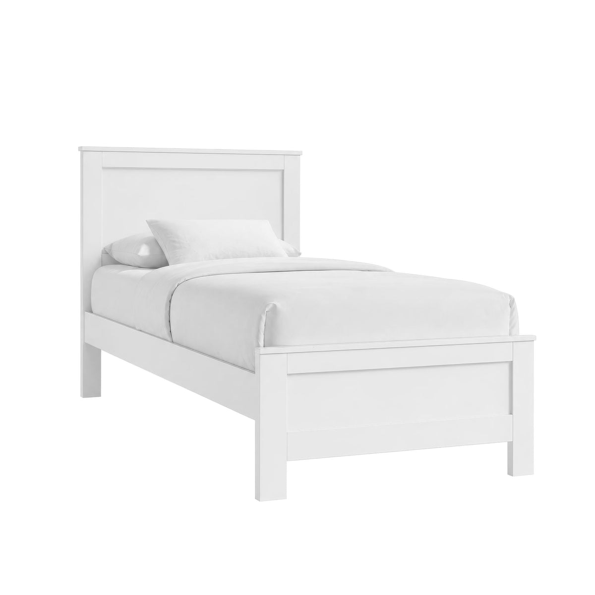 Sami Youth Twin Panel 5PC Bedroom Set in White