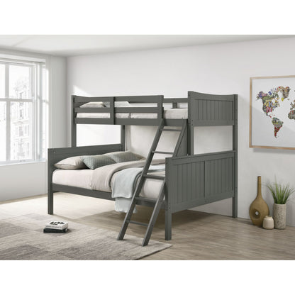 Sami Twin Over Full Bunk Bed Grey
