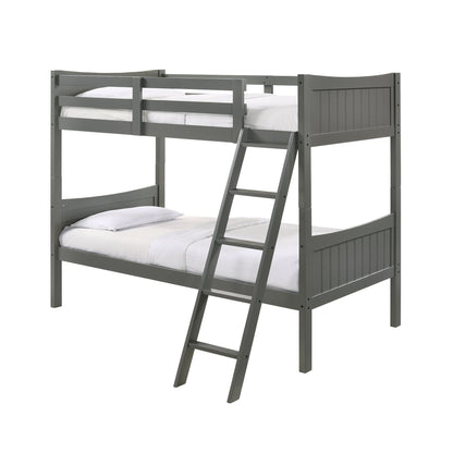 Sami Twin Over Twin Bunk Grey