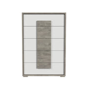 San Matteo 5-Drawer Chest in Dual Tone