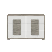 San Matteo 6-Drawer Dresser in Dual Tone