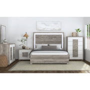 San Matteo 6-Drawer Dresser in Dual Tone