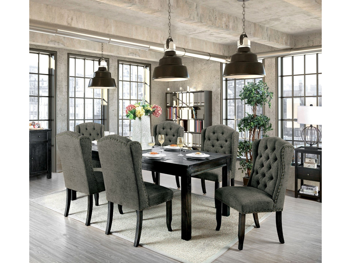Sania 9 Pc Dining Table Set