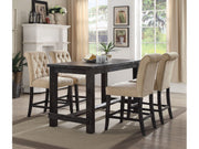 Sania 5PC Counter Height Table Set