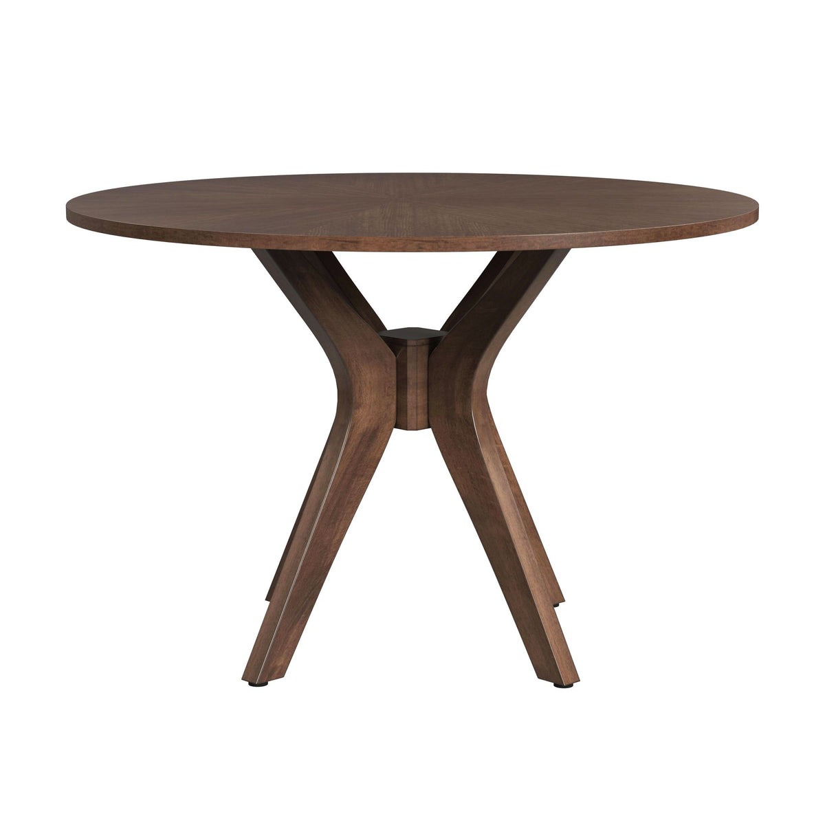 Santa Barbara Round Dining Table In Walnut