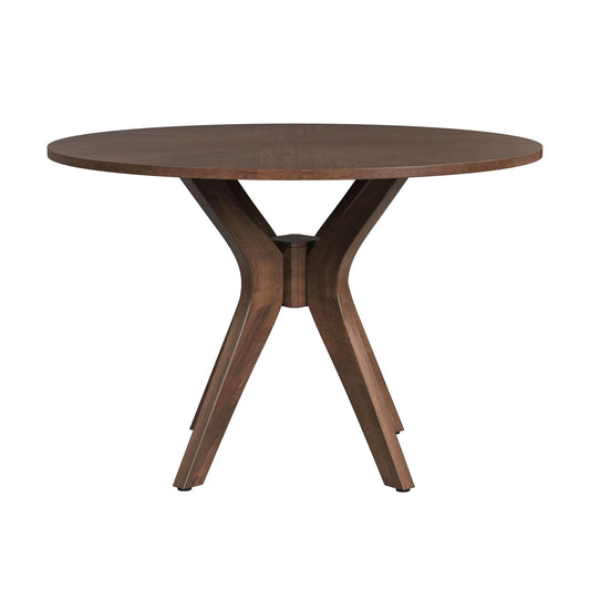 Santa Barbara Round Dining Table in Walnut