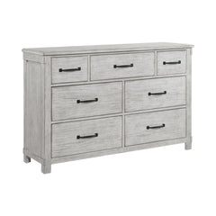 Scott King Platform Storage 5PC Bedroom Set with 2 Nightstands, Dresser & Chest