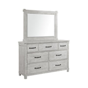 Scott Dresser & Mirror Set White Finish