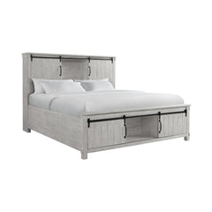 Scott King Platform Storage 5PC Bedroom Set with 2 Nightstands, Dresser & Chest