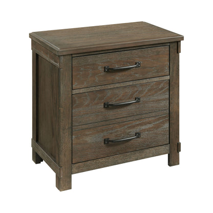 Scott Nightstand W/Usb Dark Finish