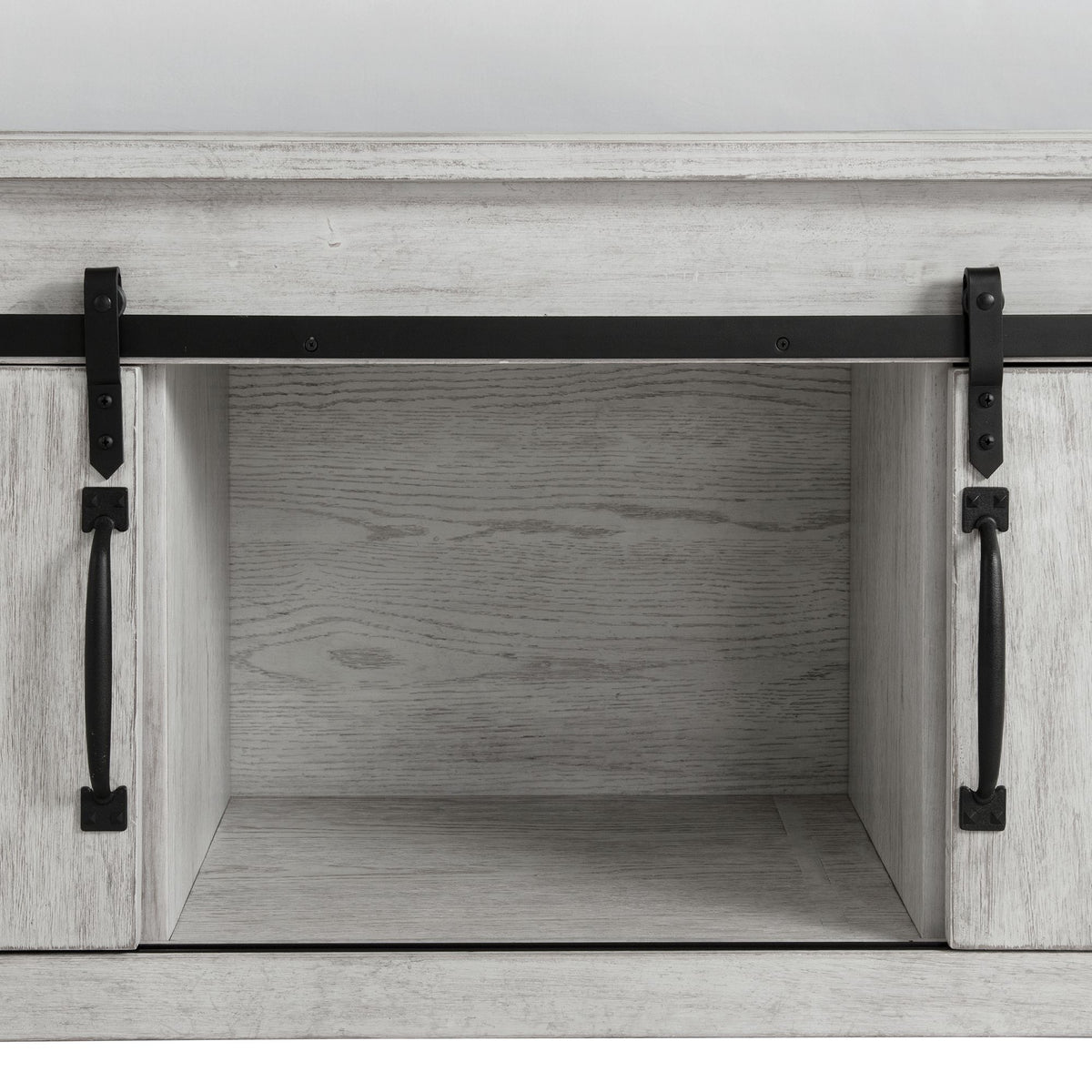 Scott King Platform Storage 4PC Bedroom Set with 2 Nightstands & Chest