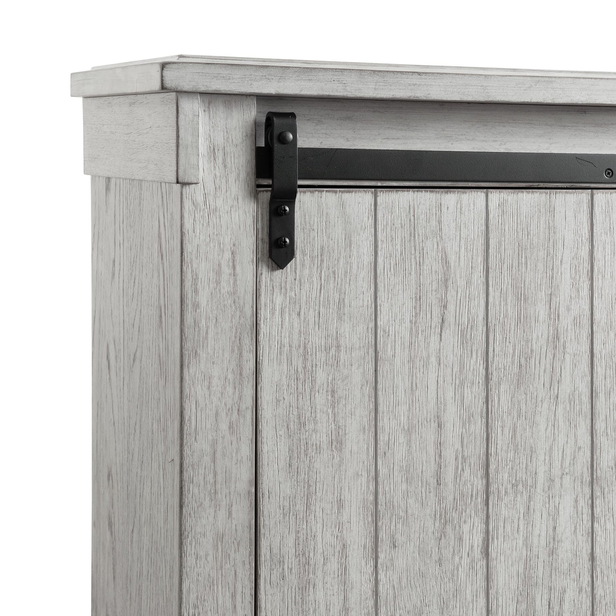Scott King Platform Storage 4PC Bedroom Set with 2 Nightstands & Chest
