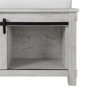 Scott King Platform Storage 3PC Bedroom Set with 2 Nightstands