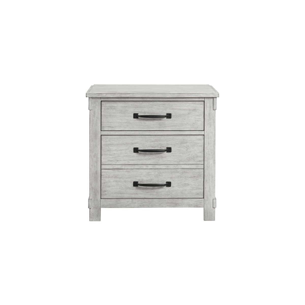 Scott Nightstand W/Usb White Finish