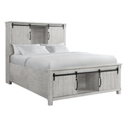 Scott Queen Storage Bed White Finish