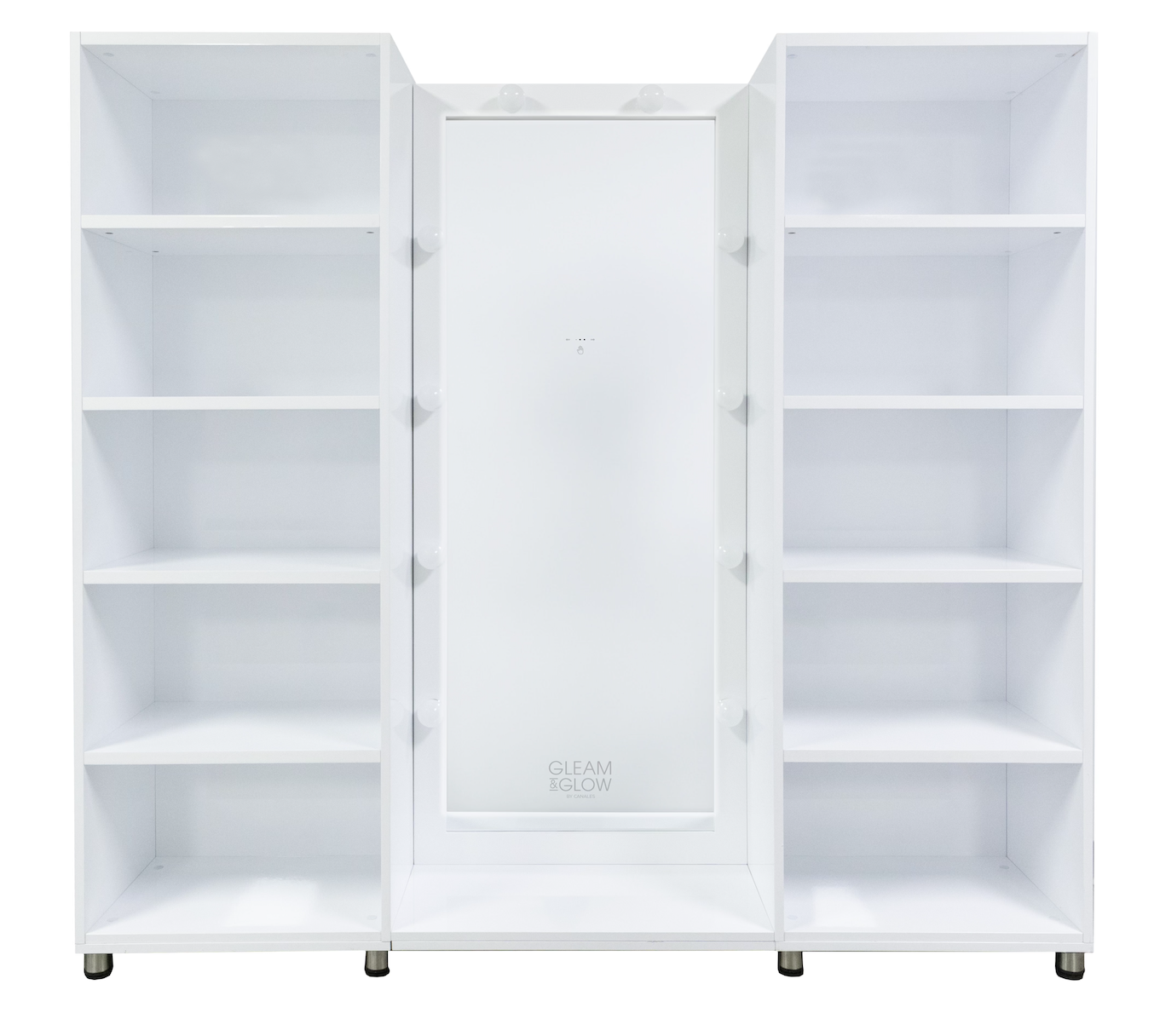 Charlotte Full Length Vanity Mirror with Columns