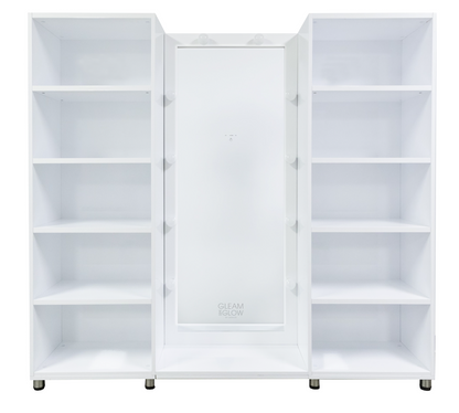 Charlotte Full Length Vanity Mirror with Columns