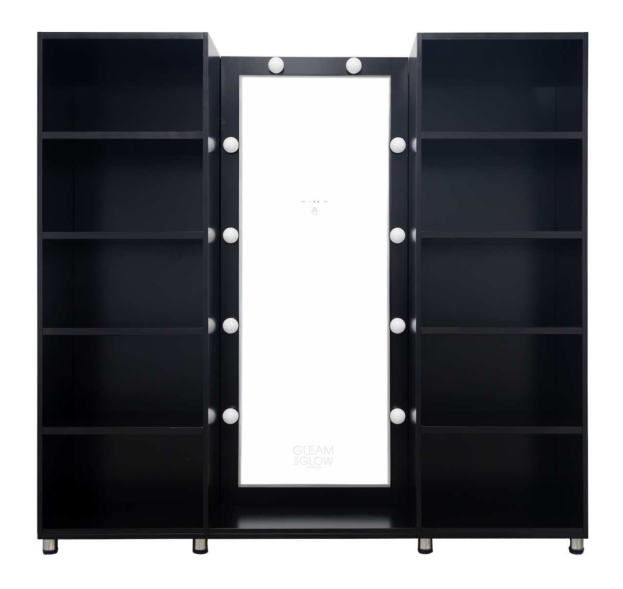 Charlotte Full Length Vanity Mirror with Columns