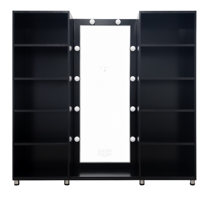 Charlotte Full Length Vanity Mirror with Columns