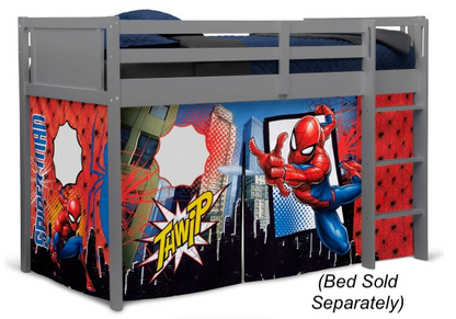 Cortina para cama alta