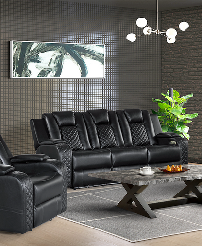 Carlo Power Motion Sofa with Power Headrest