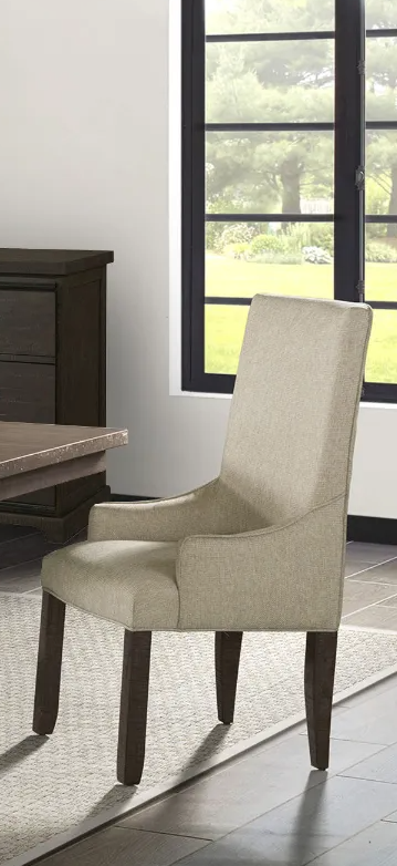 Stone Parson Arm Chair - Canales Furniture