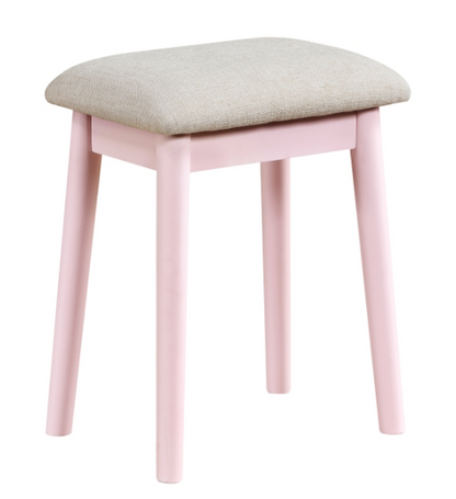 Tocador Camila con espejo y taburete