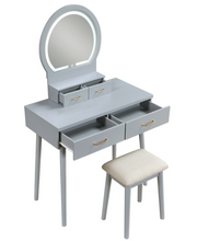 Camila Vanity Dresser W/ Mirror & Stool