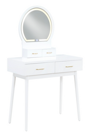 Camila Vanity Dresser W/ Mirror & Stool