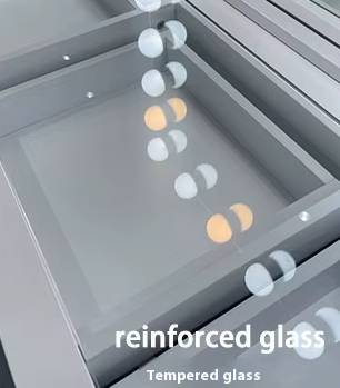 Kylie White Vanity with LED Mirror Kit