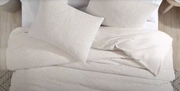 Matalin 4PC Queen Matelassé Comforter Cover Set Cotton