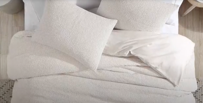Matalin 4PC Queen Matelassé Comforter Cover Set Cotton