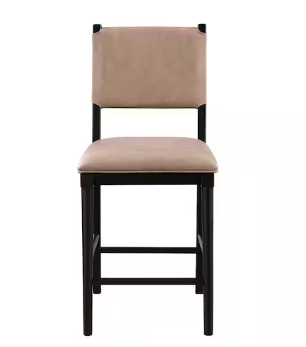 Oslo Counter Height Chair Tan/Black