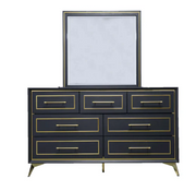 Auryn Navy Bedroom Set