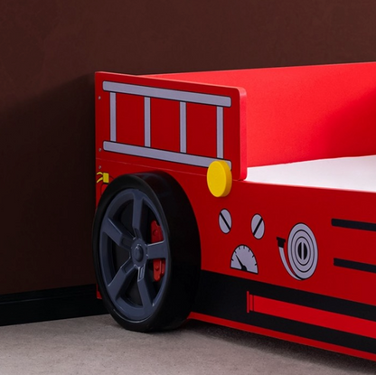 Firestall Twin Race Car Bed