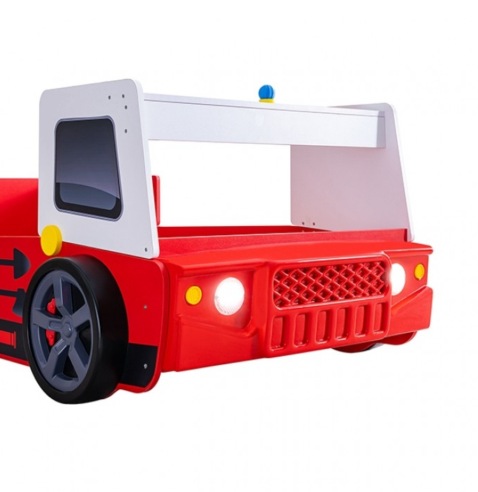 Firestall Twin Race Car Bed