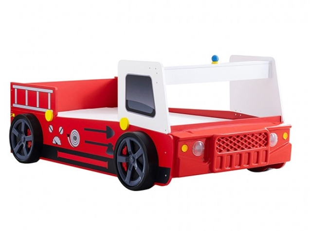 Firestall Twin Race Car Bed