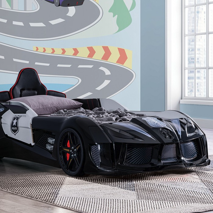 Patrolene Twin Race Car Bed